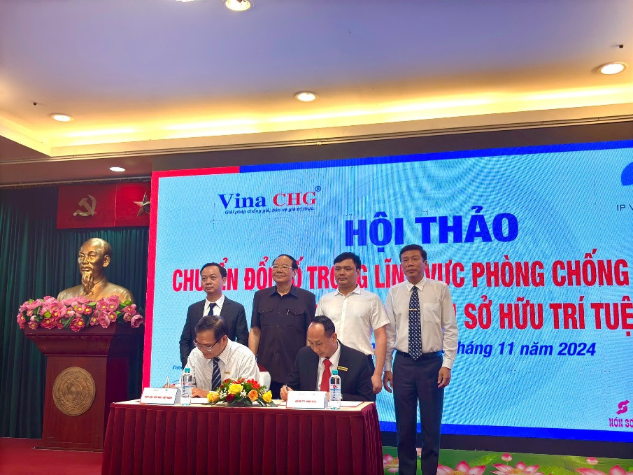 Kí kết hợp tác giữa Hiệp hội Yến sào Việt Nam và Vina CHG về Chương trình hợp tác trong phòng chống hàng giả và xâm phạm quyền sở hữu trí tuệ