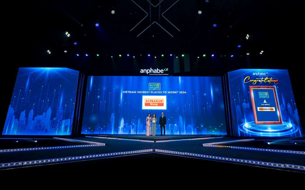 Alphanam được vinh danh trong “Top 100 Nơi làm việc tốt nhất Việt Nam 2024”