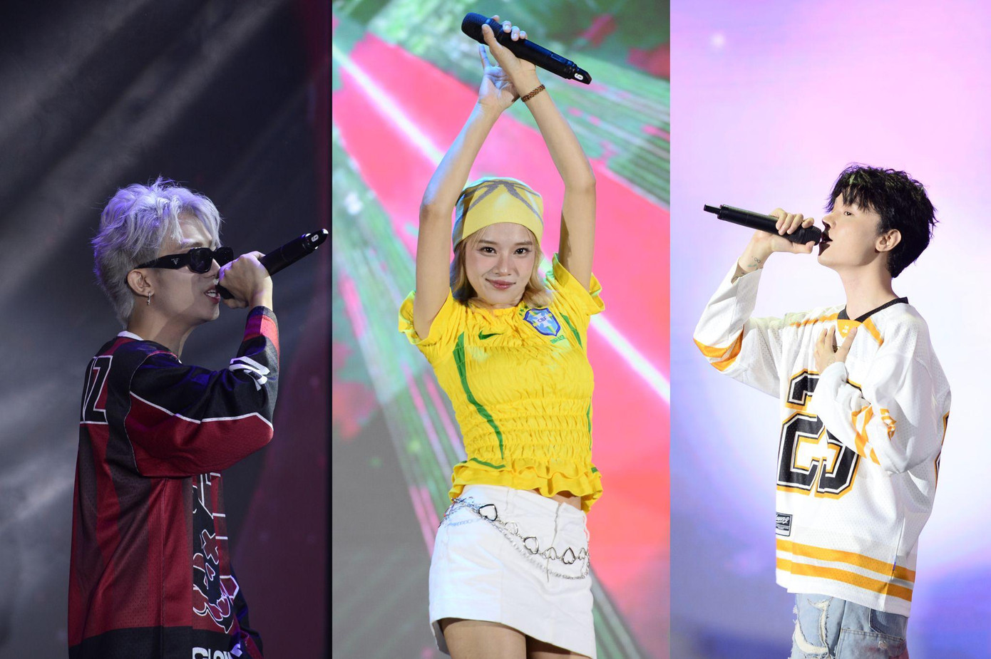 Cuối đêm nhạc hội, không khí được đẩy lên cao trào với những màn biểu diễn ấn tượng từ dàn nghệ sĩ nổi tiếng: Hoàng Yến Chibi, rapper CoolKid (Minh Su), Nhật Phát (Diêu Bông) và Tonix.