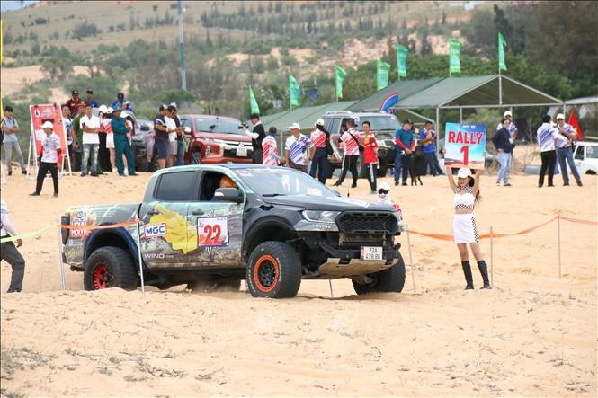 Giải đua ô tô địa hình Bình Thuận mở rộng HTV Challenge Cup 2024 sẽ chính diễn ra từ ngày 29/11 đến ngày 1/12. (Ảnh: binhthuan.gov.vn) Giải đua ô tô địa hình Bình Thuận mở rộng HTV Challenge Cup 2024 sẽ chính diễn ra từ ngày 29/11 đến ngày 1/12. (Ảnh: binhthuan.gov.vn)