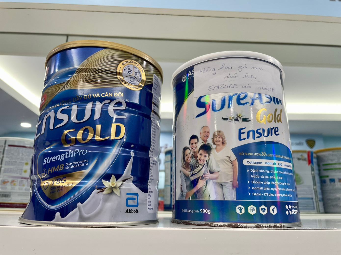 Nhiều thương hiệu nổi tiếng trên thị trường bị làm giả, làm nhái, ảnh hưởng đến quyền lợi và sức khỏe người tiêu dùng