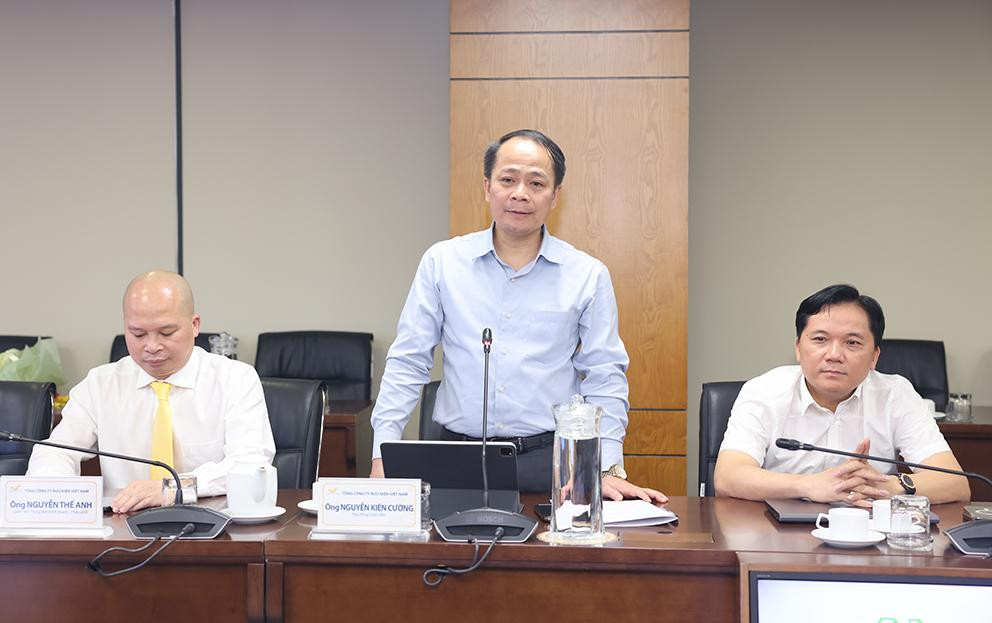 Ông Nguyễn Kiên Cường - Phó Tổng Giám đốc Tổng công ty Bưu điện Việt Nam - tin tưởng sự hợp tác giữa hai bên sẽ mang lại hiệu quả cao