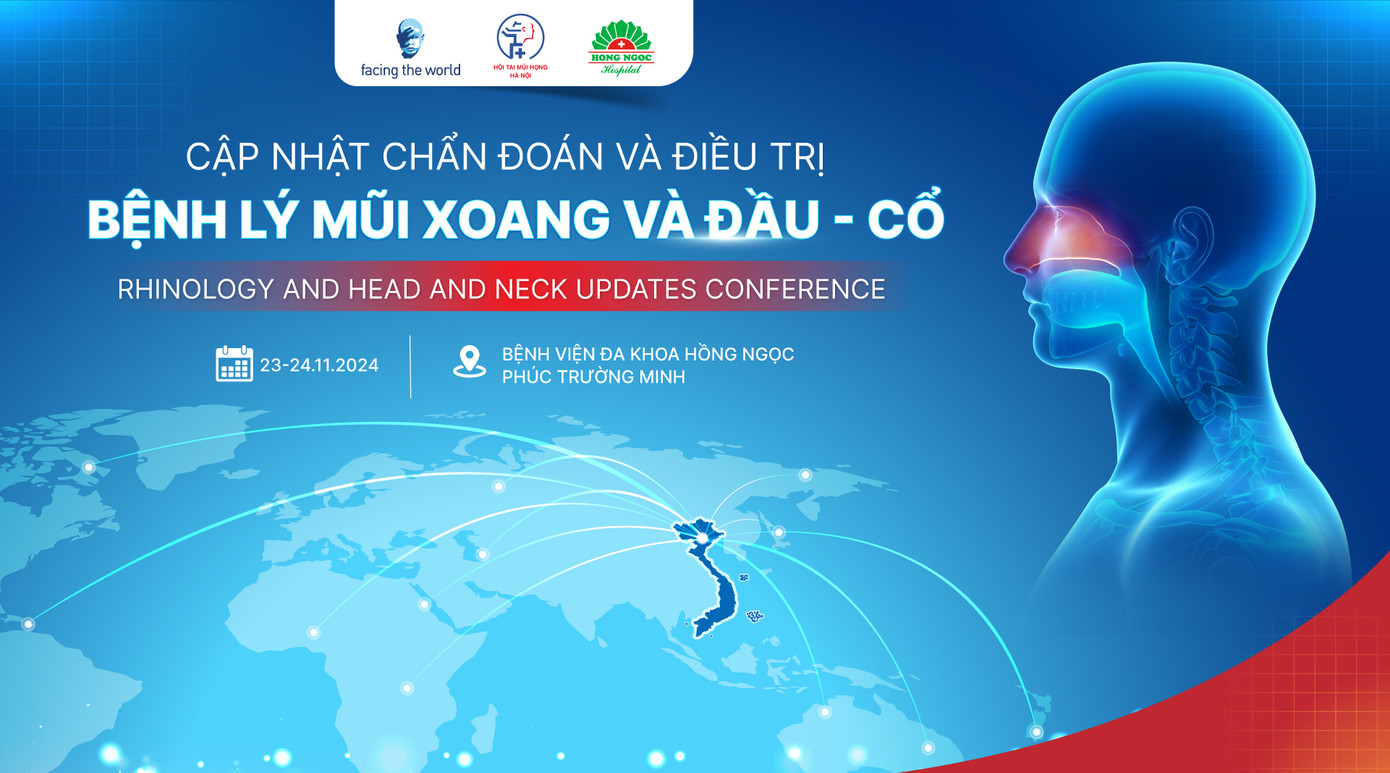 Hội nghị sẽ diễn ra trong 2 ngày 23 – 24/11/2024 tại Bệnh viện Đa Khoa Hồng Ngọc Hội nghị sẽ diễn ra trong 2 ngày 23 – 24/11/2024 tại Bệnh viện Đa Khoa Hồng Ngọc