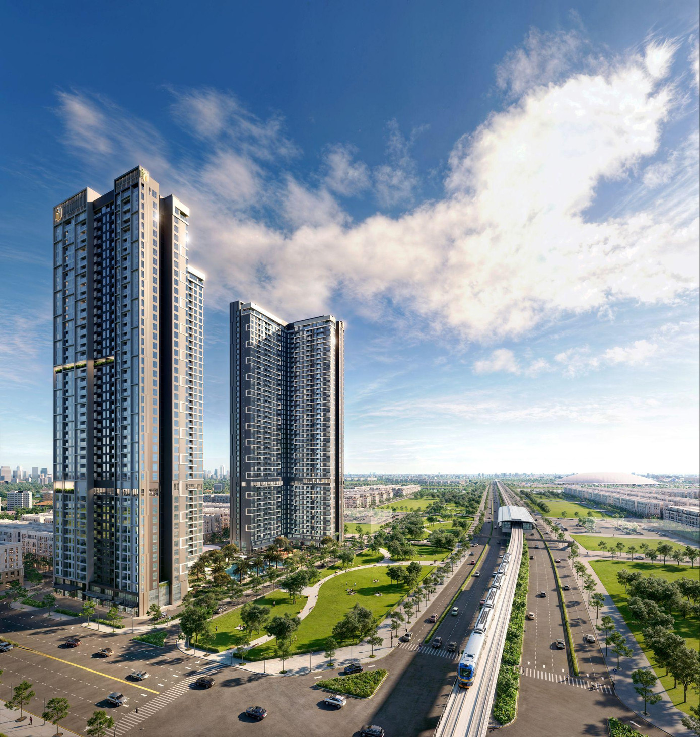 Masteri Grand Avenue - Dấu ấn của Masteri Collection tại Thành phố giao thương Vinhomes Global Gate, Hà Nội