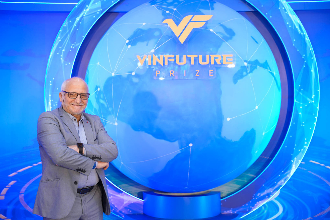 Giáo sư Yazami nhận định rằng Giải thưởng VinFuture đang ngày càng mang tầm vóc quốc tế (Ảnh: VFP). Giáo sư Yazami nhận định rằng Giải thưởng VinFuture đang ngày càng mang tầm vóc quốc tế (Ảnh: VFP).