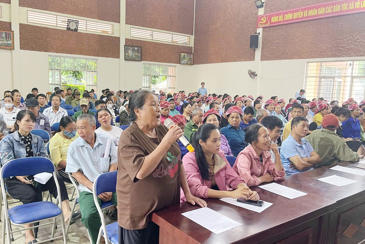 Chính quyền tỉnh Lào Cai lấy ý kiến người dân về xây dựng khu công nghiệp Võ Lao.