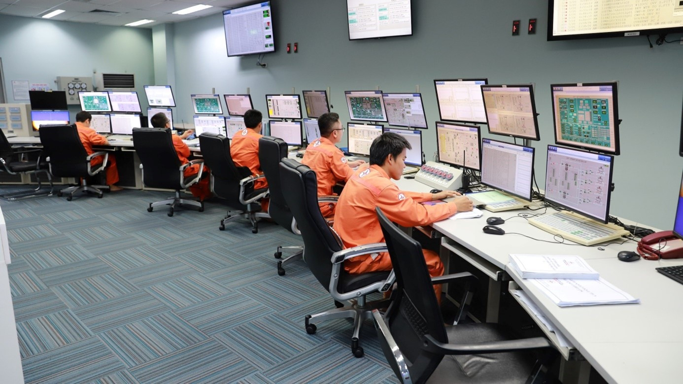 Nhà Điều khiển trung tâm (CCR) – Nhà máy Nhiệt điện Nghi Sơn 1