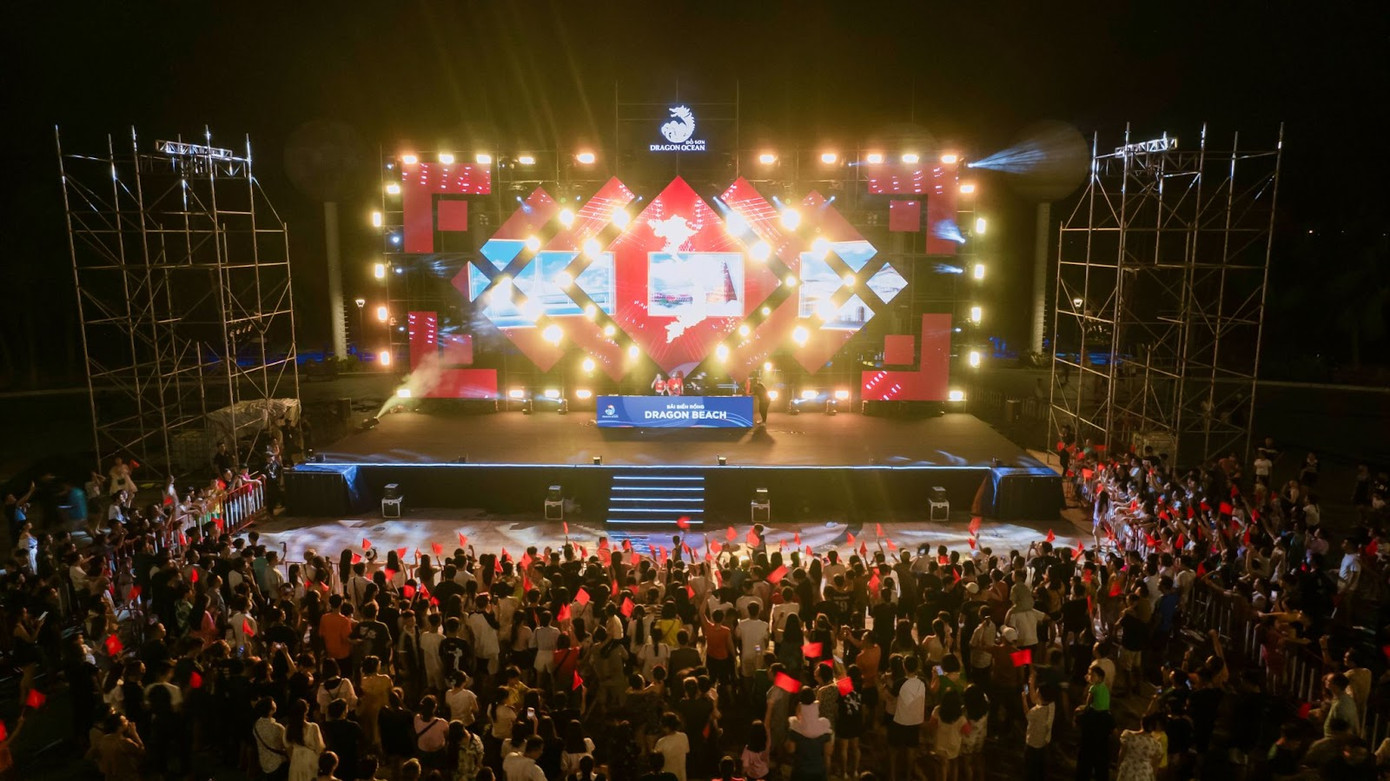 Khu Du lịch Quốc tế Đồi Rồng “bùng nổ” dịp lễ Quốc Khánh 2-9-2024 (Nguồn: Dragon Ocean Đồ Sơn) Khu Du lịch Quốc tế Đồi Rồng “bùng nổ” dịp lễ Quốc Khánh 2-9-2024 (Nguồn: Dragon Ocean Đồ Sơn)