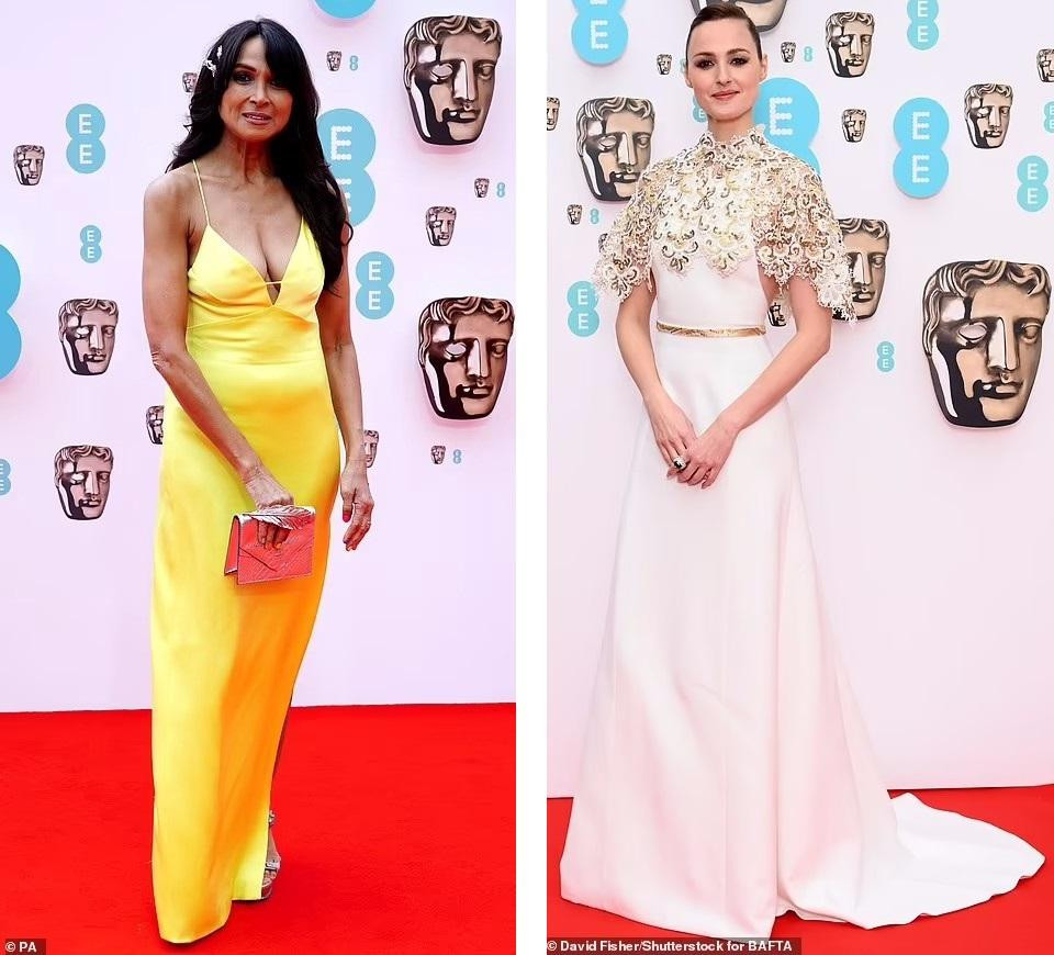 Nữ diễn viên Jackie St. Clair (trái) ngôi sao được đề cử "Nữ diễn viên chính xuất sắc" Renate Reinsve.