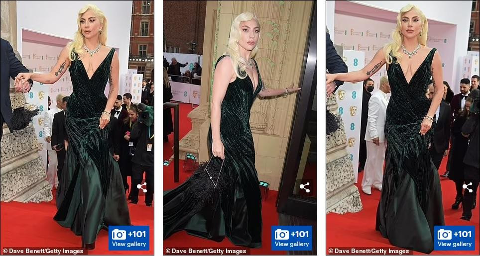 Nữ ca sĩ "Telephone" được đề cử giải "Nữ diễn viên chính xuất sắc" cho vai "goá phụ đen" trong "House of Gucci" nhưng thất bại trước đàn chị Joanna Scanlan.