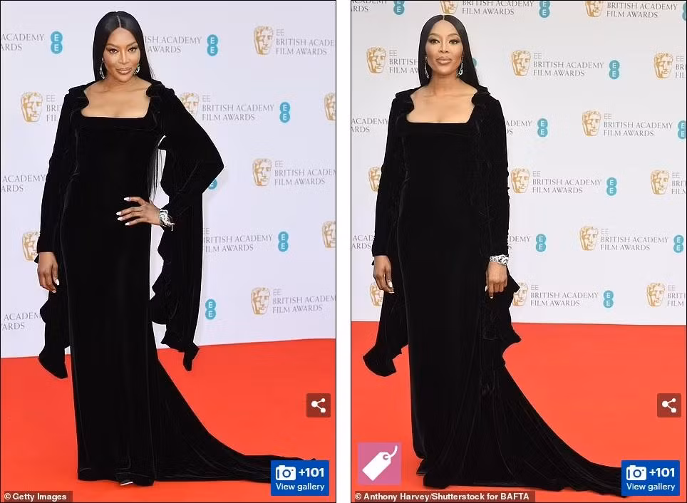 Siêu mẫu Naomi Campbell khá "chìm". Siêu mẫu Naomi Campbell khá "chìm".