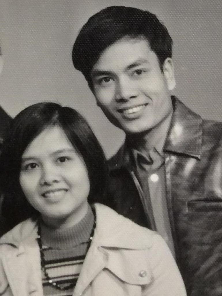Bố mẹ BTV Hoài Anh thời trẻ (Ảnh: Hoài Anh).