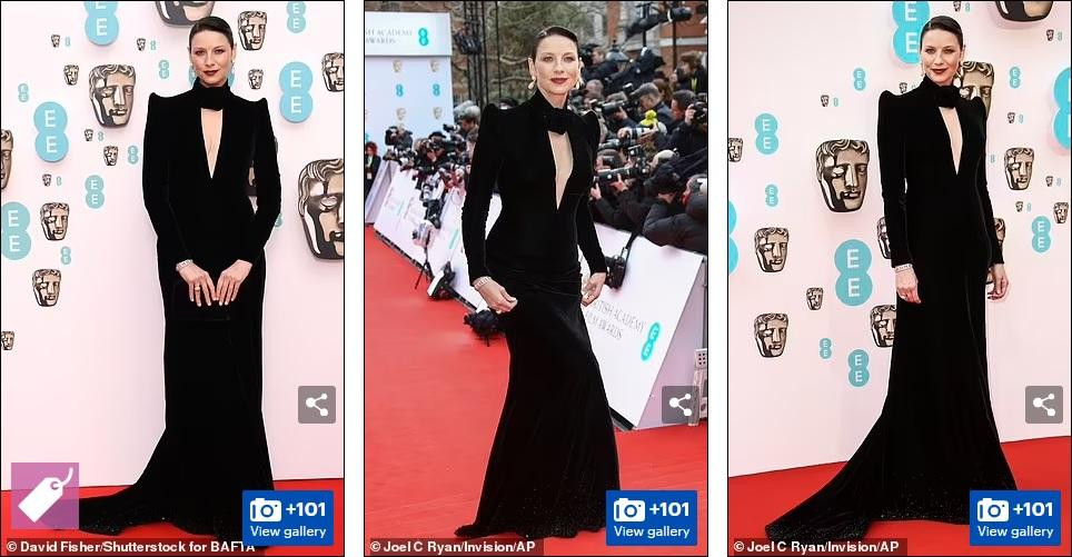 Người đẹp được đề cử "Nữ diễn viên phụ xuất sắc nhất" Caitriona Balfe hớp hồn với diện mạo sang trọng, quyến rũ.