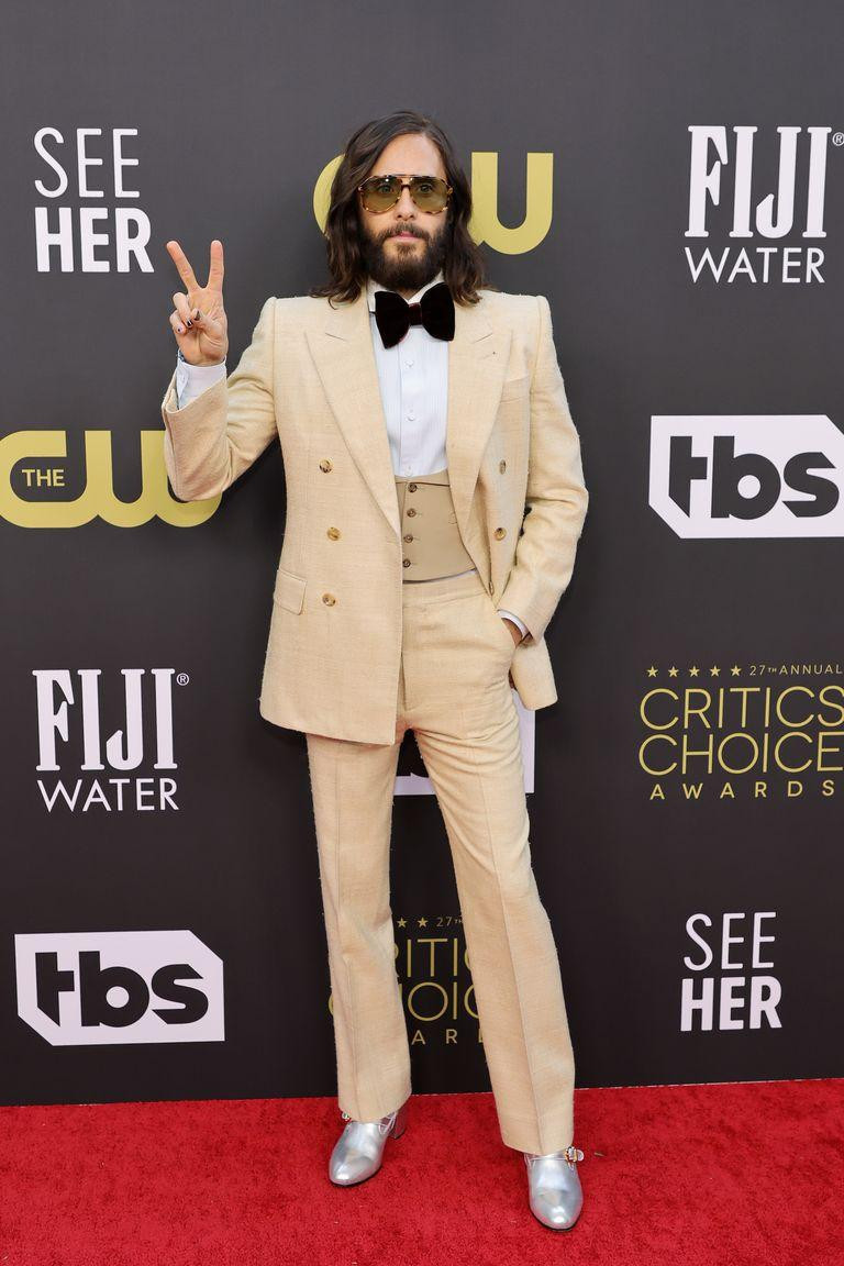 Jared Leto xứng đáng là sao nam "đỏm dáng" nhất sự kiện. Jared Leto xứng đáng là sao nam "đỏm dáng" nhất sự kiện.