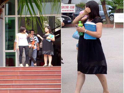 Chuyện nữ sinh mang bầu đến giảng đường không còn là cá biệt (hình minh hoạ) 