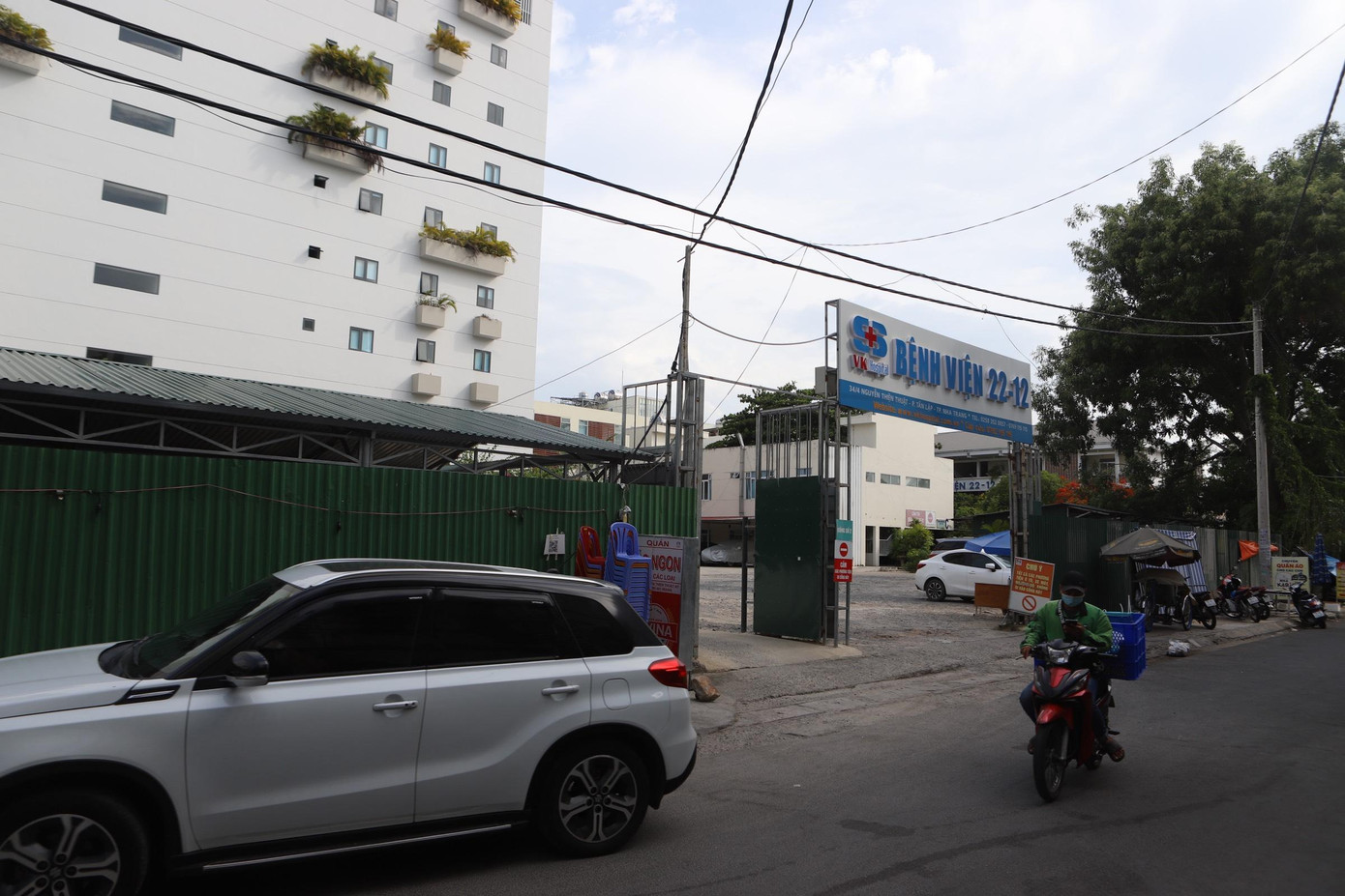 Bệnh viện 22-12 được xây trên đất quốc phòng tại đường Nguyễn Thiện Thuật. Ảnh C.H