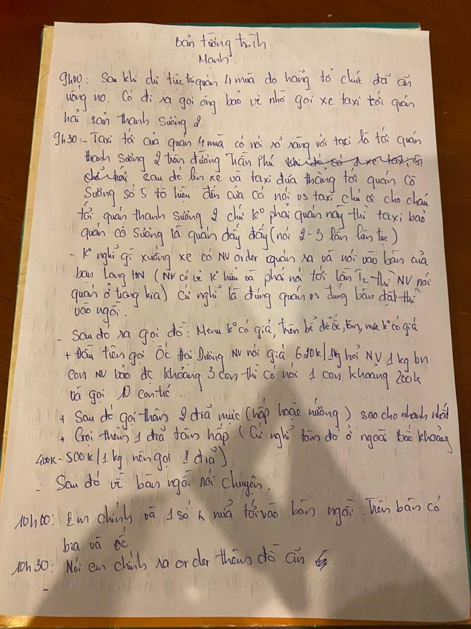 Mới nhất vụ 'bữa ăn hải sản giá 42,5 triệu đồng' ở Nha Trang ảnh 2