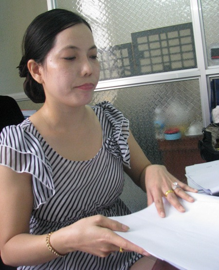 Bà Trần Hồng Ly. (Ảnh: Huỳnh Hải)