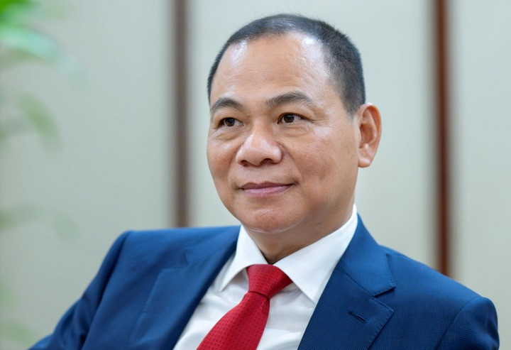 Tỷ phú Phạm Nhật Vượng.