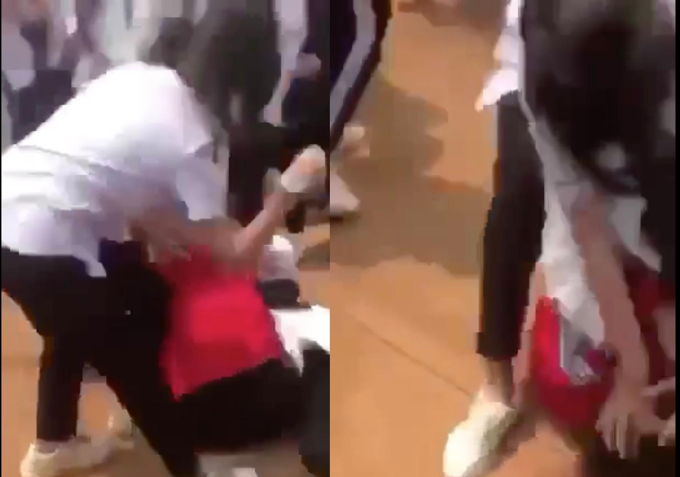 Nhóm nữ sinh đánh nhau trên mạng xã hội facebook