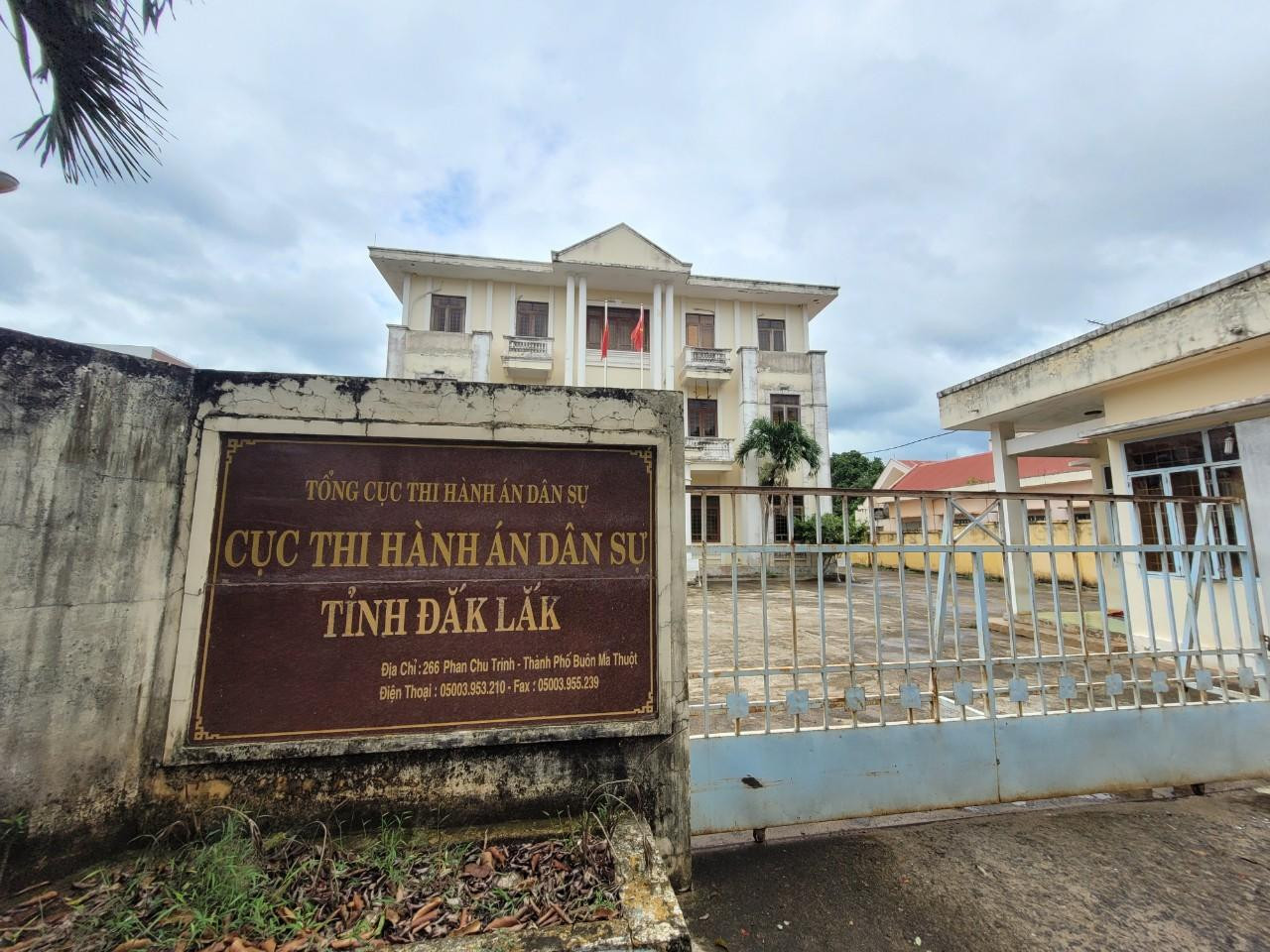 Trụ sở Cục THADS tỉnh Đắk Lắk Trụ sở Cục THADS tỉnh Đắk Lắk