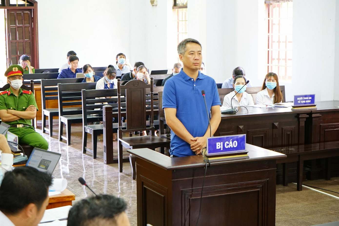 Bị cáo Mai Trung Hậu