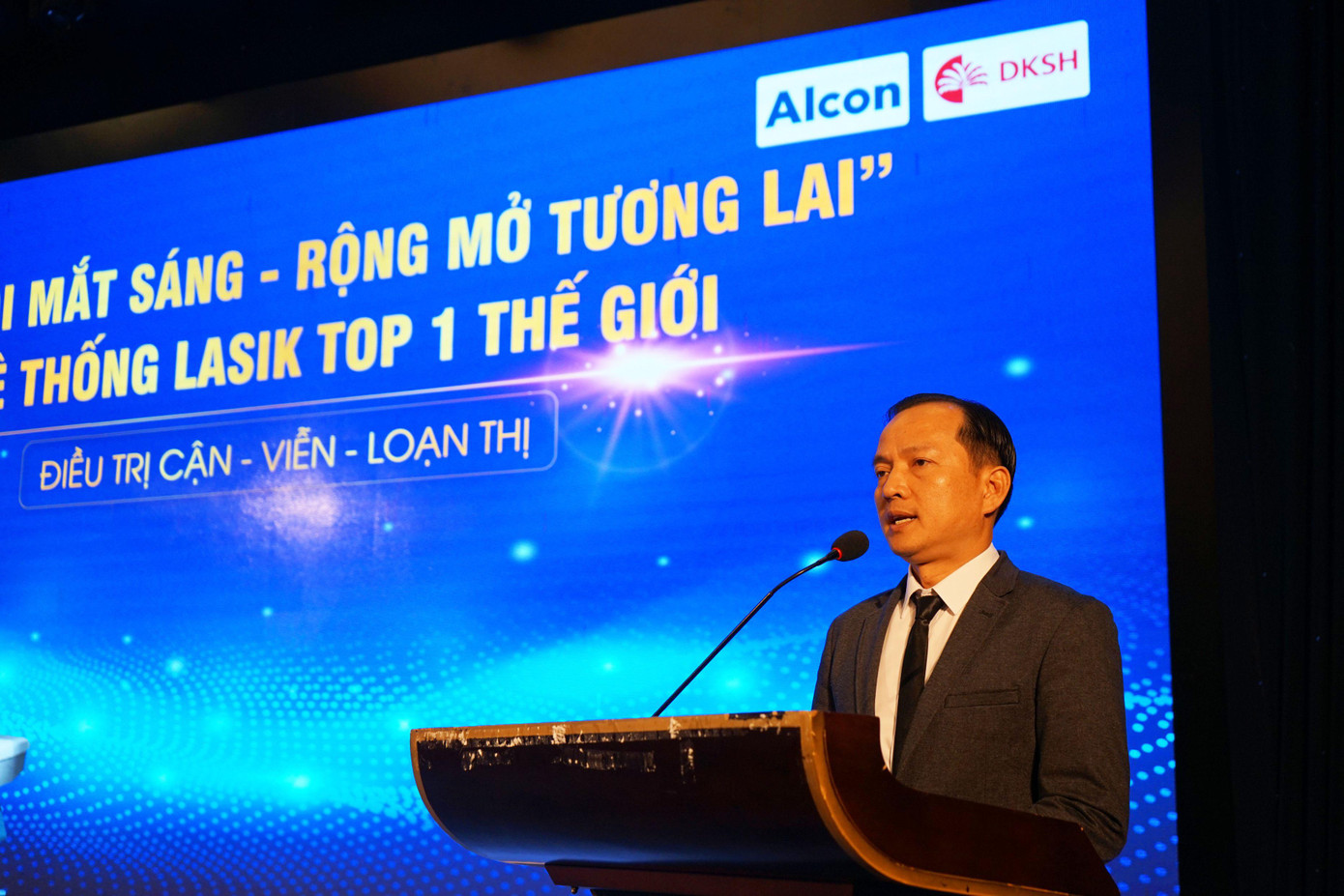 Ông Trần Đình Tuấn Chủ tịch HĐTV Công ty TNHH Bệnh viện mắt Tây Nguyên