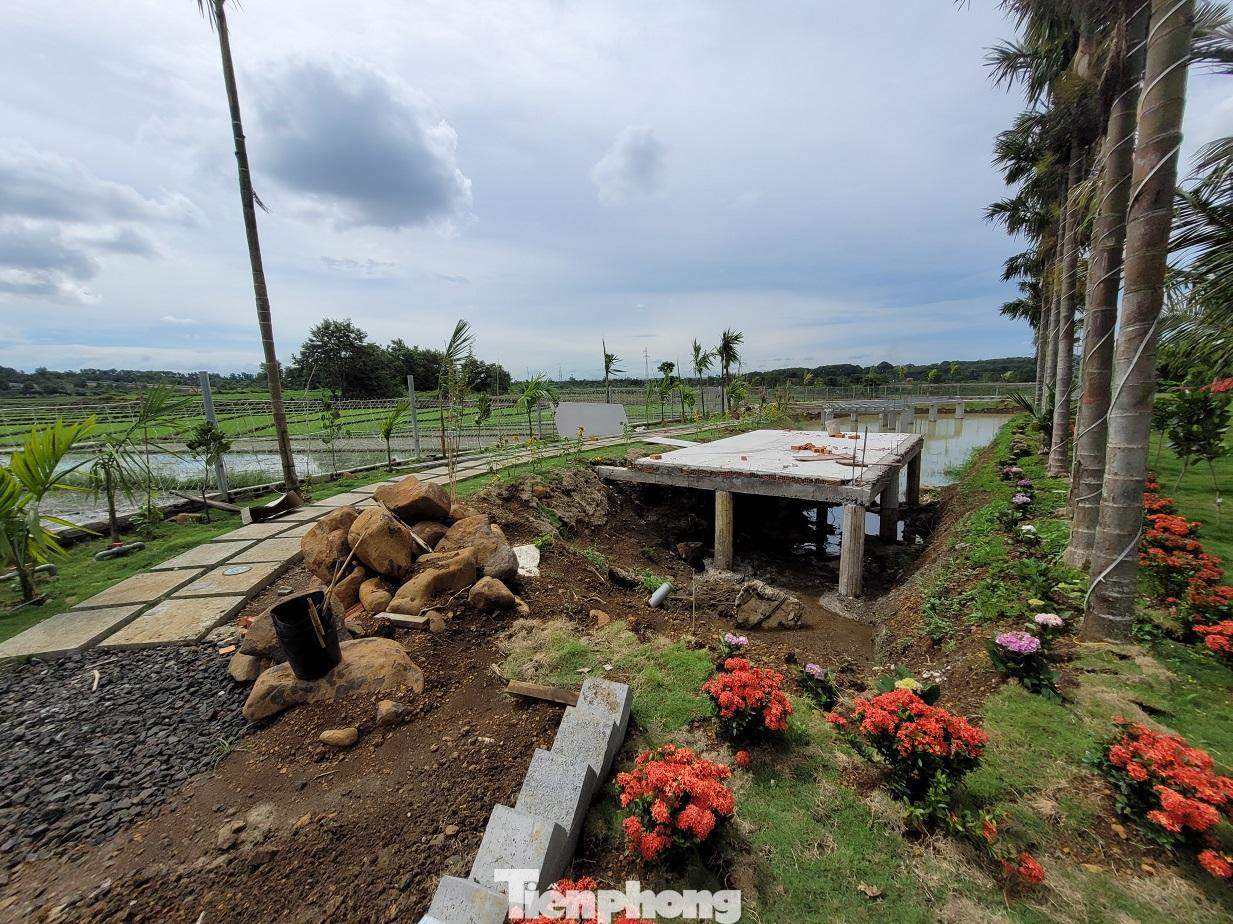 Ông Mạc cải tạo làm thay đổi hiện trạng lòng hồ khi chưa xin phép chính quyền địa phương Ông Mạc cải tạo làm thay đổi hiện trạng lòng hồ khi chưa xin phép chính quyền địa phương