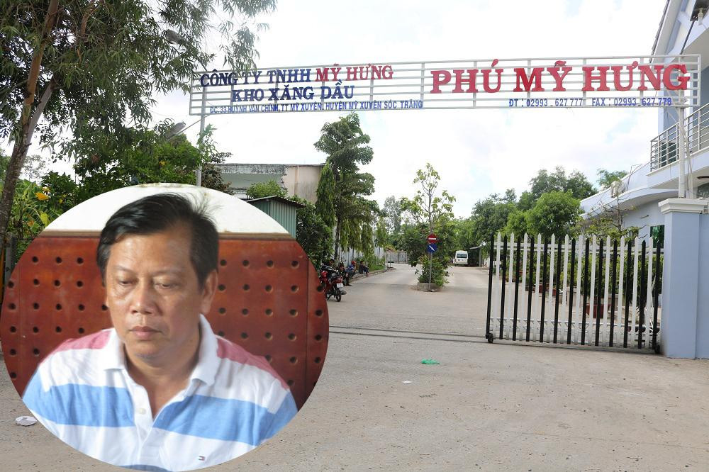 Trịnh Sướng khi bị bắt và kho xăng dầu Cty TNHH Mỹ Hưng tại tỉnh Sóc Trăng Trịnh Sướng khi bị bắt và kho xăng dầu Cty TNHH Mỹ Hưng tại tỉnh Sóc Trăng