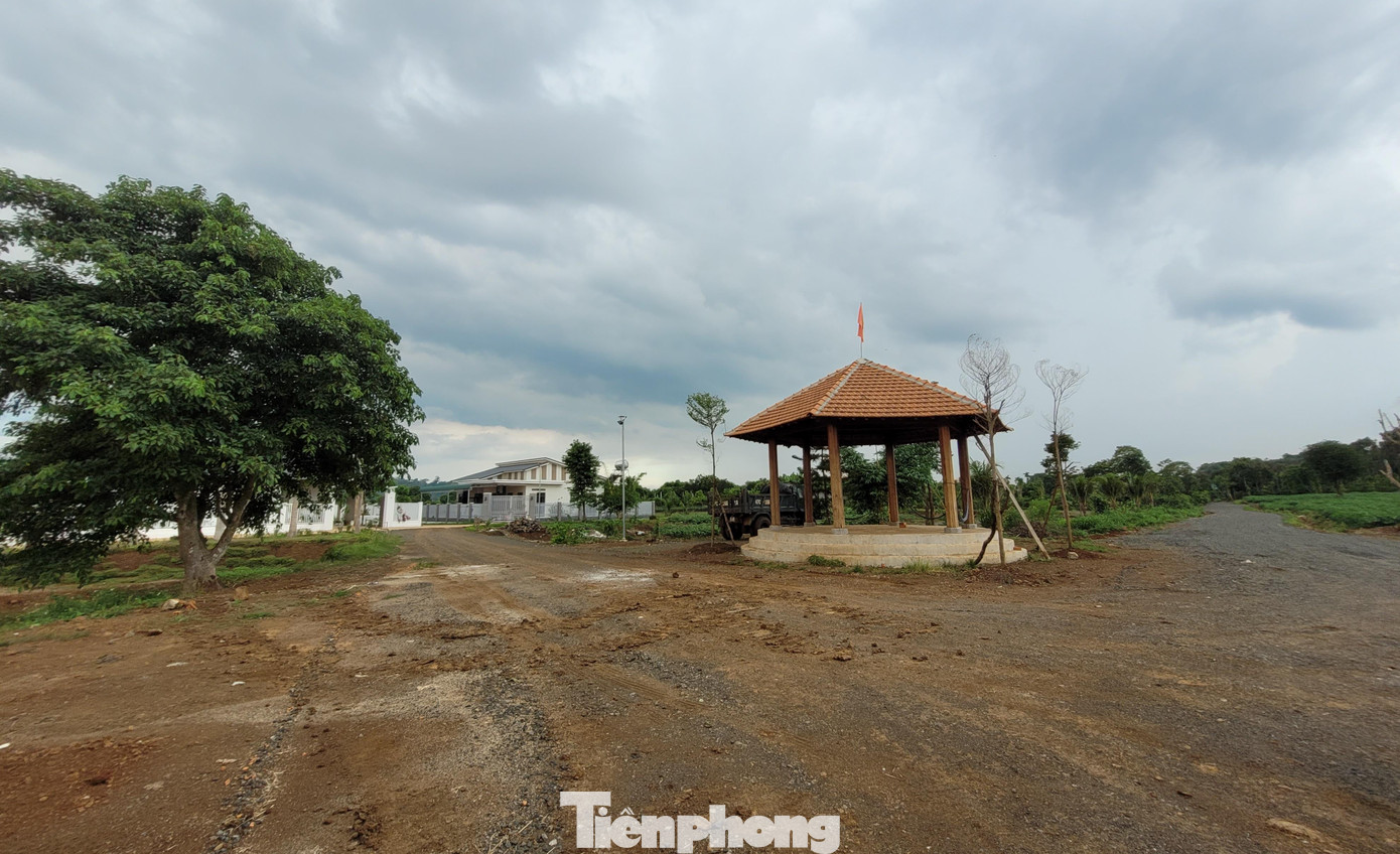 Ông Nê xây dựng chòi gỗ trái phép và san gạt làm đường để phân lô, bán nền Ông Nê xây dựng chòi gỗ trái phép và san gạt làm đường để phân lô, bán nền