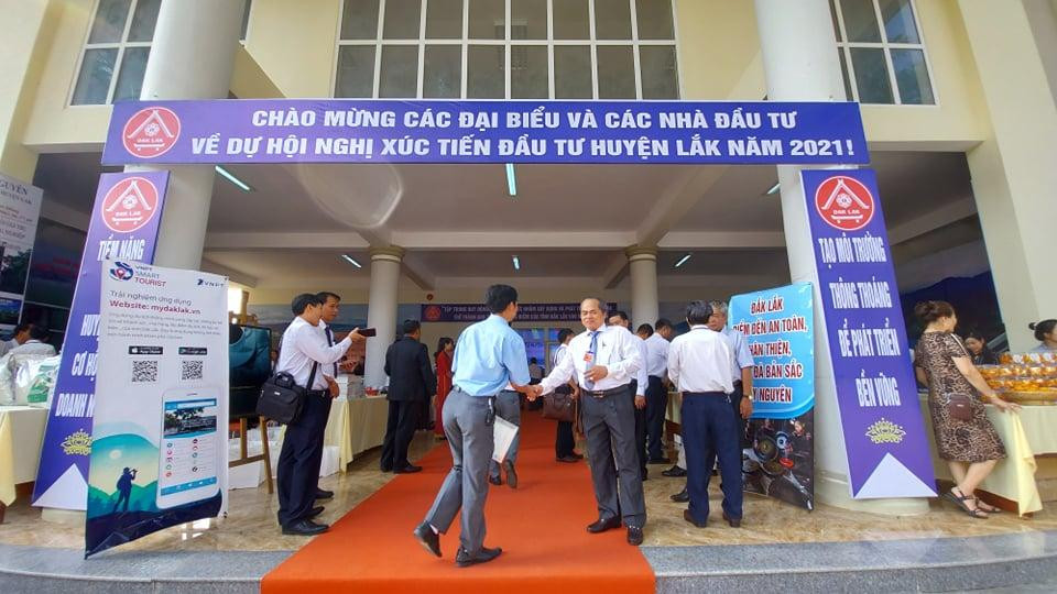 Hội nghị xúc tiến đầu tư ở huyện Lắk thu hút nhiều doanh nghiệp tham gia