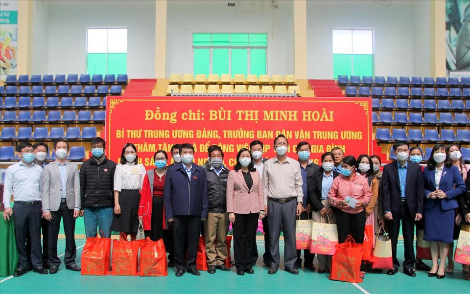 Đoàn công tác của Trung ương thăm và tặng quà tại Đắk Nông