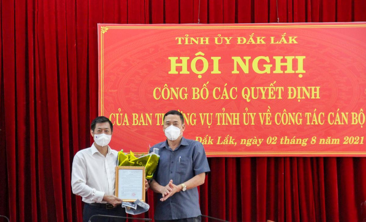 Ông Nguyễn Hoàng Giang được điều động giữ chức vụ Giám đốc Sở Lao động – Thương binh và Xã hội tỉnh Đắk Lắk Ông Nguyễn Hoàng Giang được điều động giữ chức vụ Giám đốc Sở Lao động – Thương binh và Xã hội tỉnh Đắk Lắk