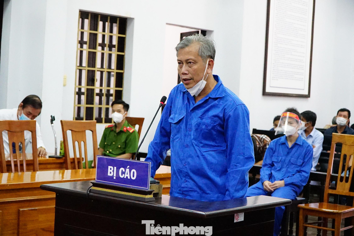 Trịnh Sướng tại phiên tòa sơ thẩm Trịnh Sướng tại phiên tòa sơ thẩm