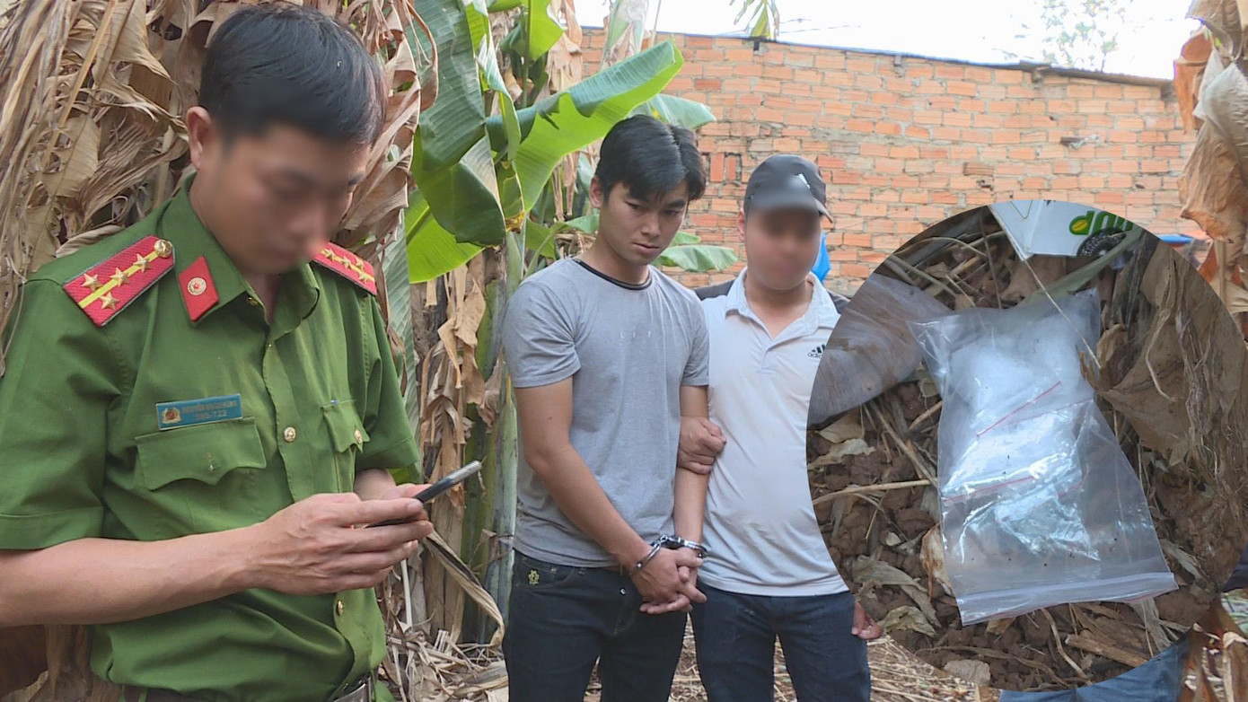 Công an bắt giữ Nguyễn Dương Vũ và tang mật ma túy Công an bắt giữ Nguyễn Dương Vũ và tang mật ma túy