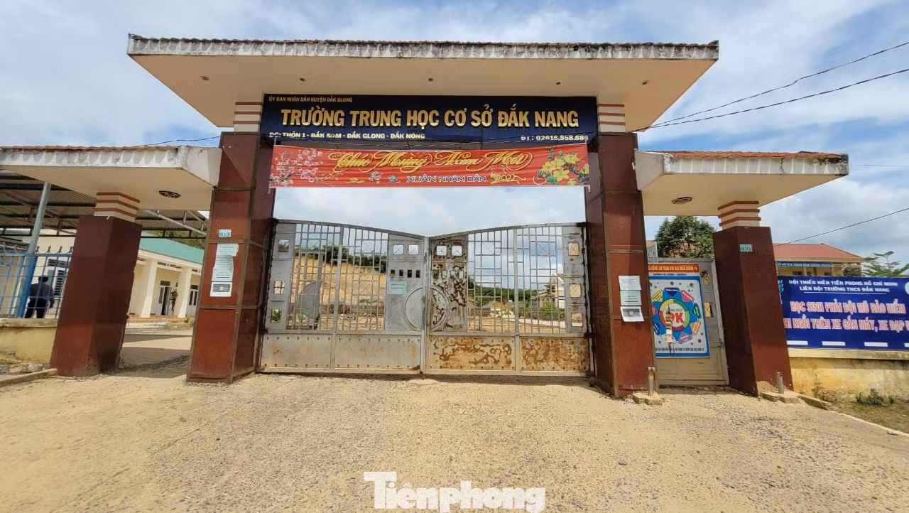 Trường THCS Đắk Nang có 50 học sinh nghỉ học
