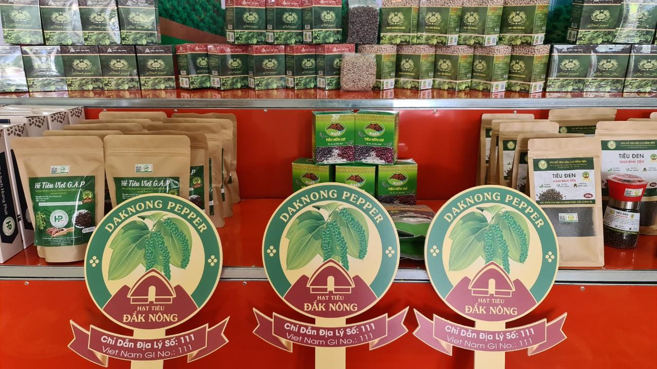 Các sản phẩm hồ tiêu tại tỉnh Đắk Nông