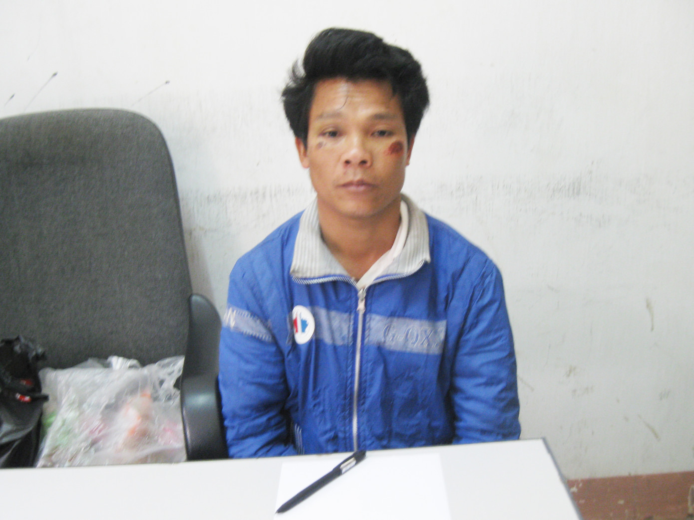 Đối tượng Nguyễn Văn Năng tại Cơ quan công an