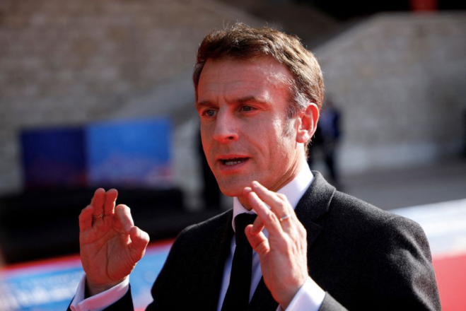 Tổng thống Pháp Emmanuel Macron