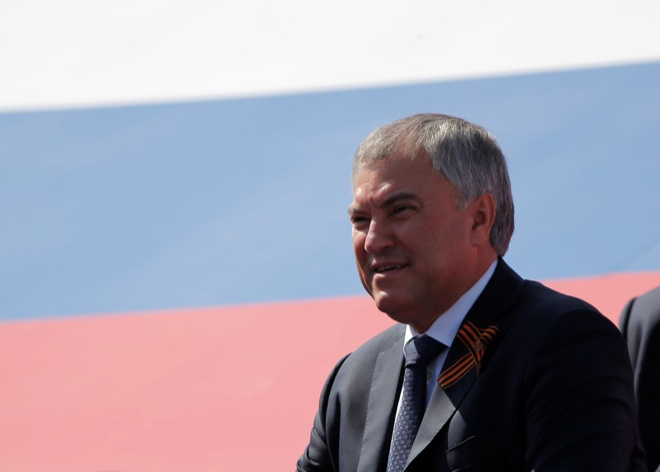 Chủ tịch Duma Nga Vyacheslav Volodin. (Ảnh: Reuters)