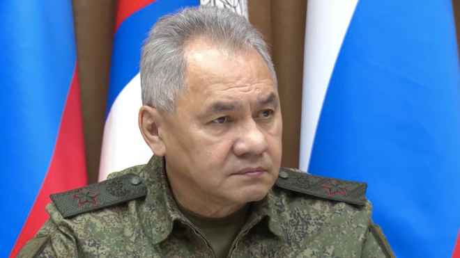 Bộ trưởng Quốc phòng Nga Sergei Shoigu