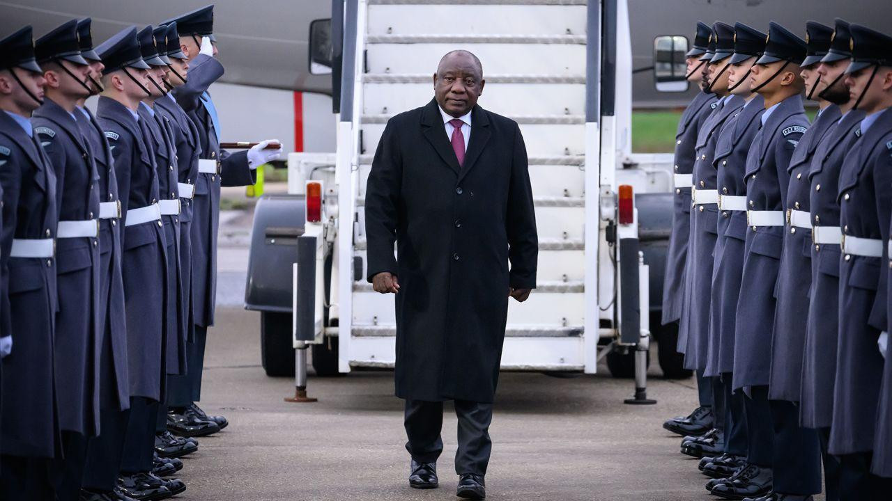 Tổng thống Nam Phi Cyril Ramaphosa. (Ảnh: CNN) Tổng thống Nam Phi Cyril Ramaphosa. (Ảnh: CNN)