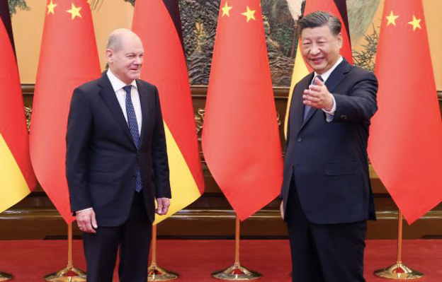 Chủ tịch Trung Quốc Tập Cận Bình đón Thủ tướng Đức Olaf Scholz thăm trong tháng 11 Chủ tịch Trung Quốc Tập Cận Bình đón Thủ tướng Đức Olaf Scholz thăm trong tháng 11