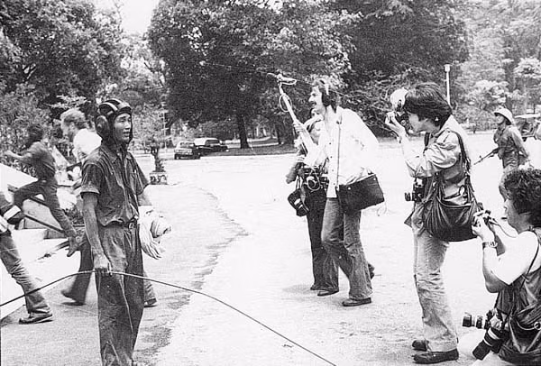 Bùi Quang Thận trong ngày 30-4-1975. Ảnh: tư liệu Bùi Quang Thận trong ngày 30-4-1975