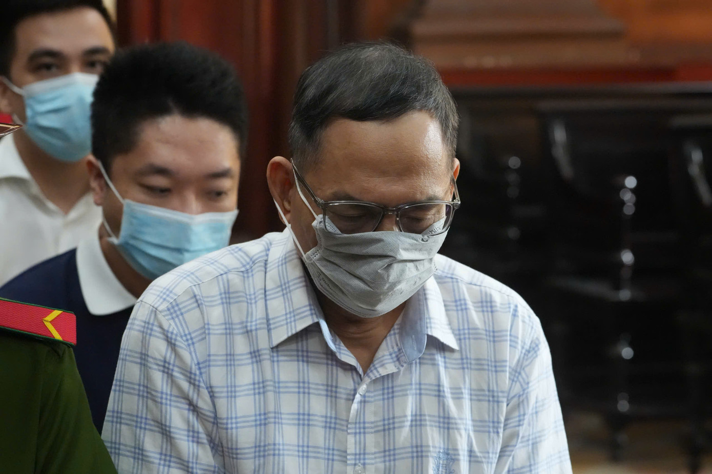 Bị cáo Hoàng Quốc Hùng, cựu Giám đốc Trung tâm Lý lịch tư pháp quốc gia