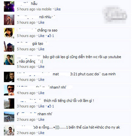 Cư dân mạng bày tỏ ý kiến về clip của nữ sinh này