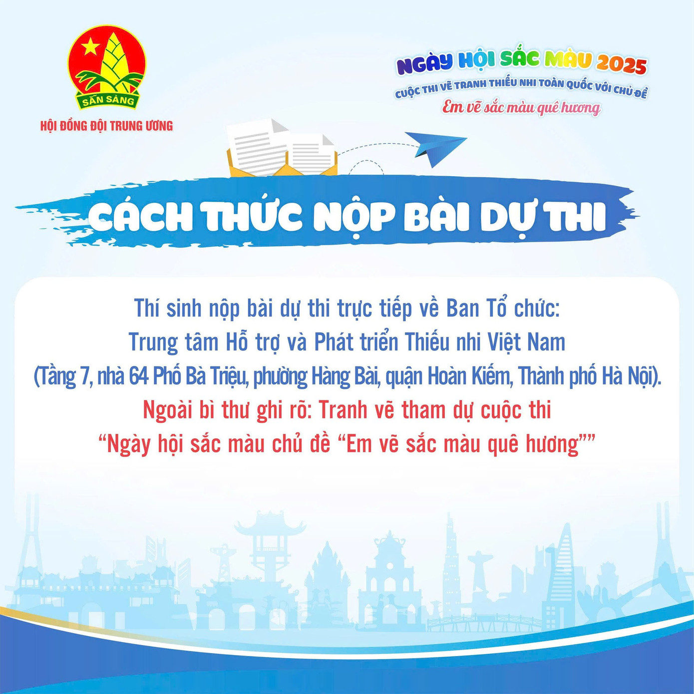 Thông tin và cách thức tham dự cuộc thi.
