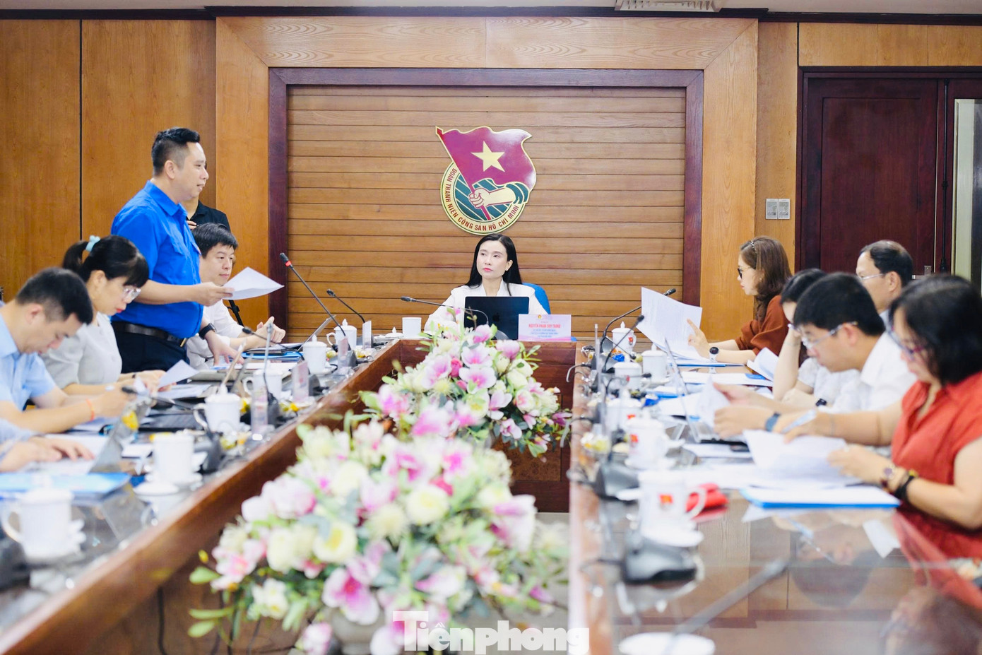 Anh Lê Anh Quân - Phó Chủ tịch Hội đồng Đội T.Ư thông tin về số lượng đề cử giải thưởng Cánh én hồng năm 2025. Anh Lê Anh Quân - Phó Chủ tịch Hội đồng Đội T.Ư thông tin về số lượng đề cử giải thưởng Cánh én hồng năm 2025.