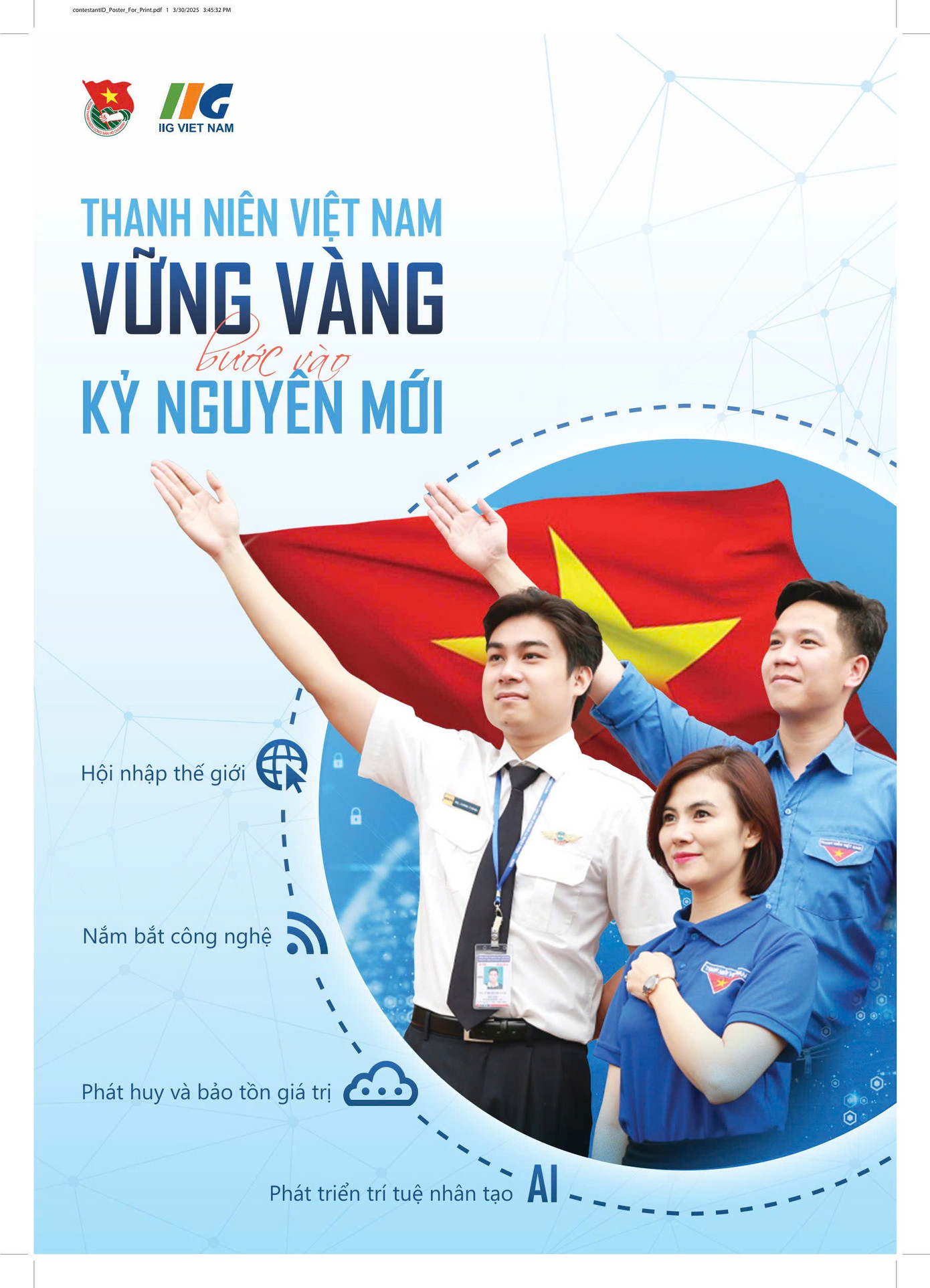 Tác phẩm đạt giải Nhất của bạn Phan Thị Minh Nhã tại Cuộc thi Vô địch thiết kế đồ họa thế giới ACP 2025.