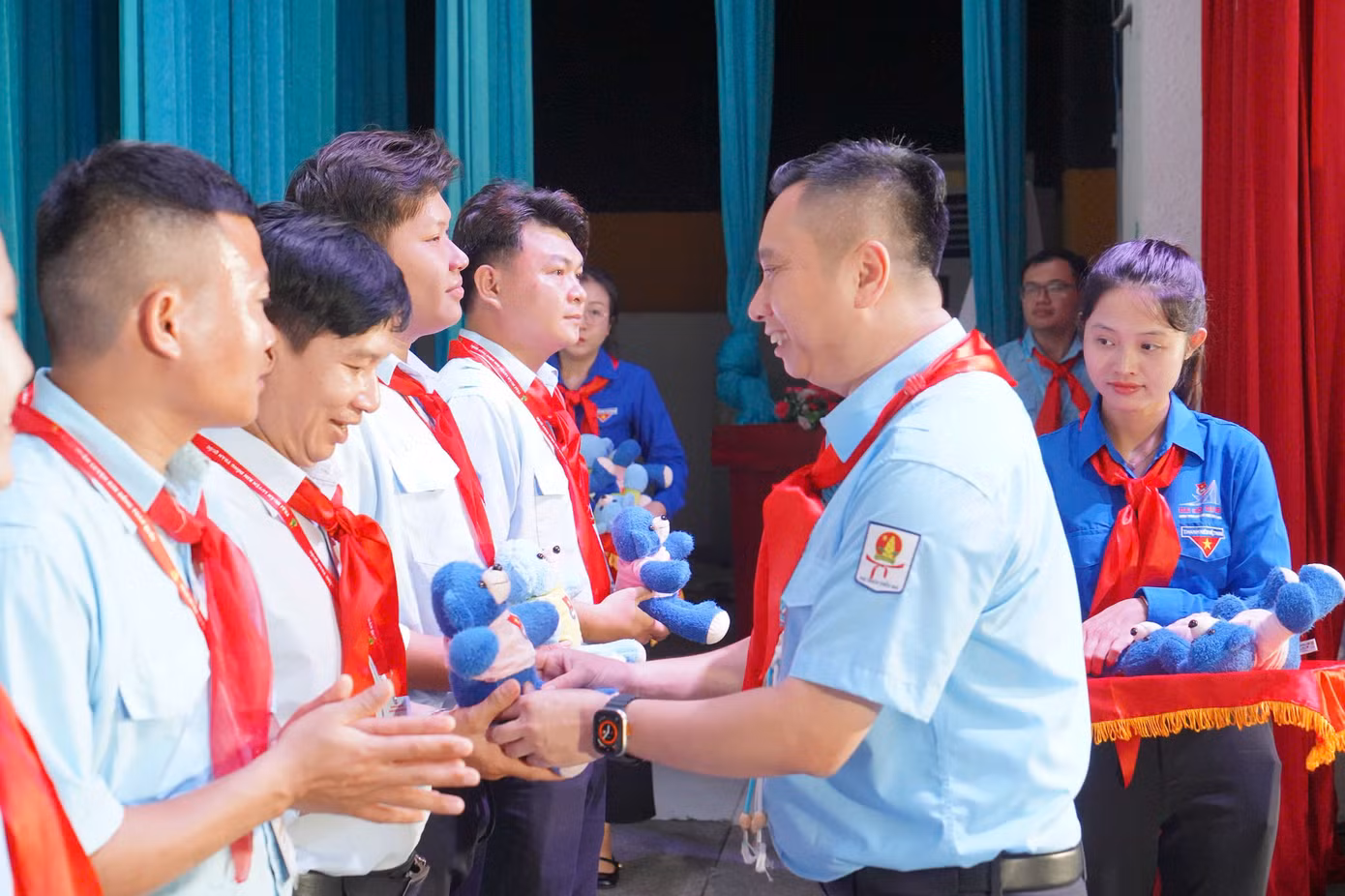 Trại huấn luyện Kim Đồng là hoạt động thường niên nhằm tiếp tục chuẩn hóa đội ngũ huấn luyện viên và cán bộ phụ trách Đội các cấp, góp phần nâng cao chất lượng công tác Đội và phong trào thiếu nhi trong tình hình mới. Trại huấn luyện Kim Đồng là hoạt động thường niên nhằm tiếp tục chuẩn hóa đội ngũ huấn luyện viên và cán bộ phụ trách Đội các cấp, góp phần nâng cao chất lượng công tác Đội và phong trào thiếu nhi trong tình hình mới.